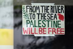The House of Representatives voted to make the slogan "From the river to the sea, Palestine will be free" illegal at colleges.